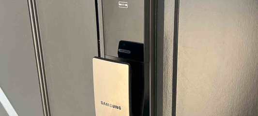 Samsung Wifi Smart Lock - Installed by Safe and Sound Locksmiths Gold Coast