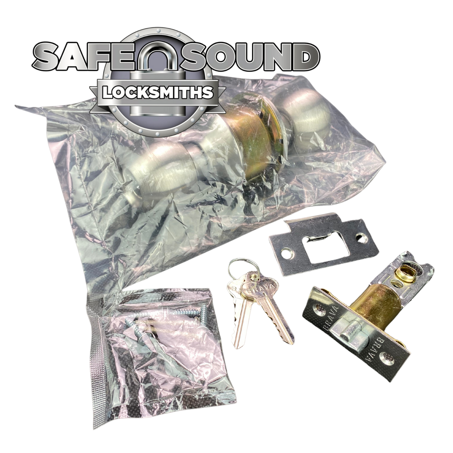 BRAVA Urban BRT3600 series entry knobset. Domestic grade entrance knobset - Safe and Sound Locksmiths
