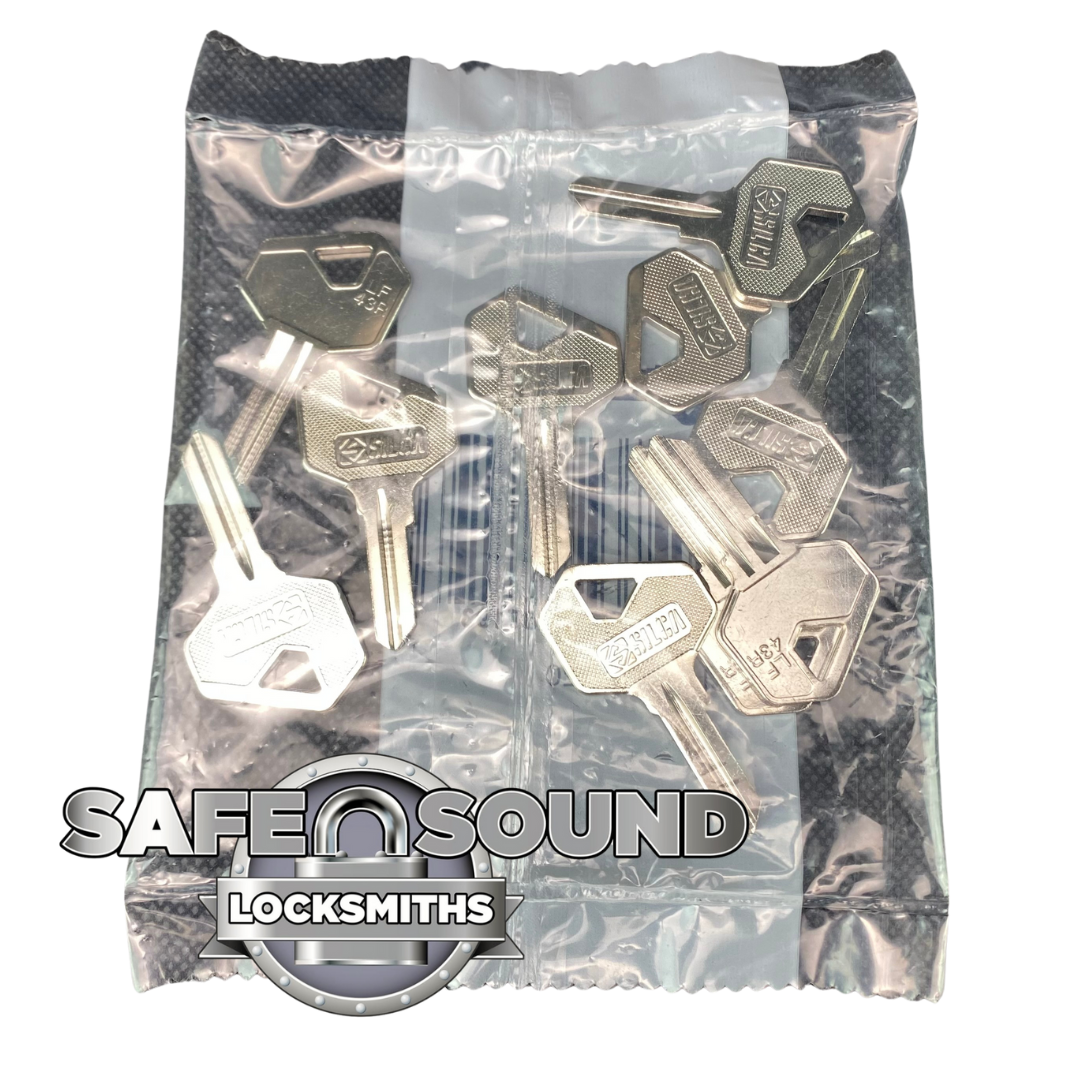  Silca LF43R Key Blank for Lock Focus and Lowe and Fletcher Cylinders - Safe and Sound Locksmiths