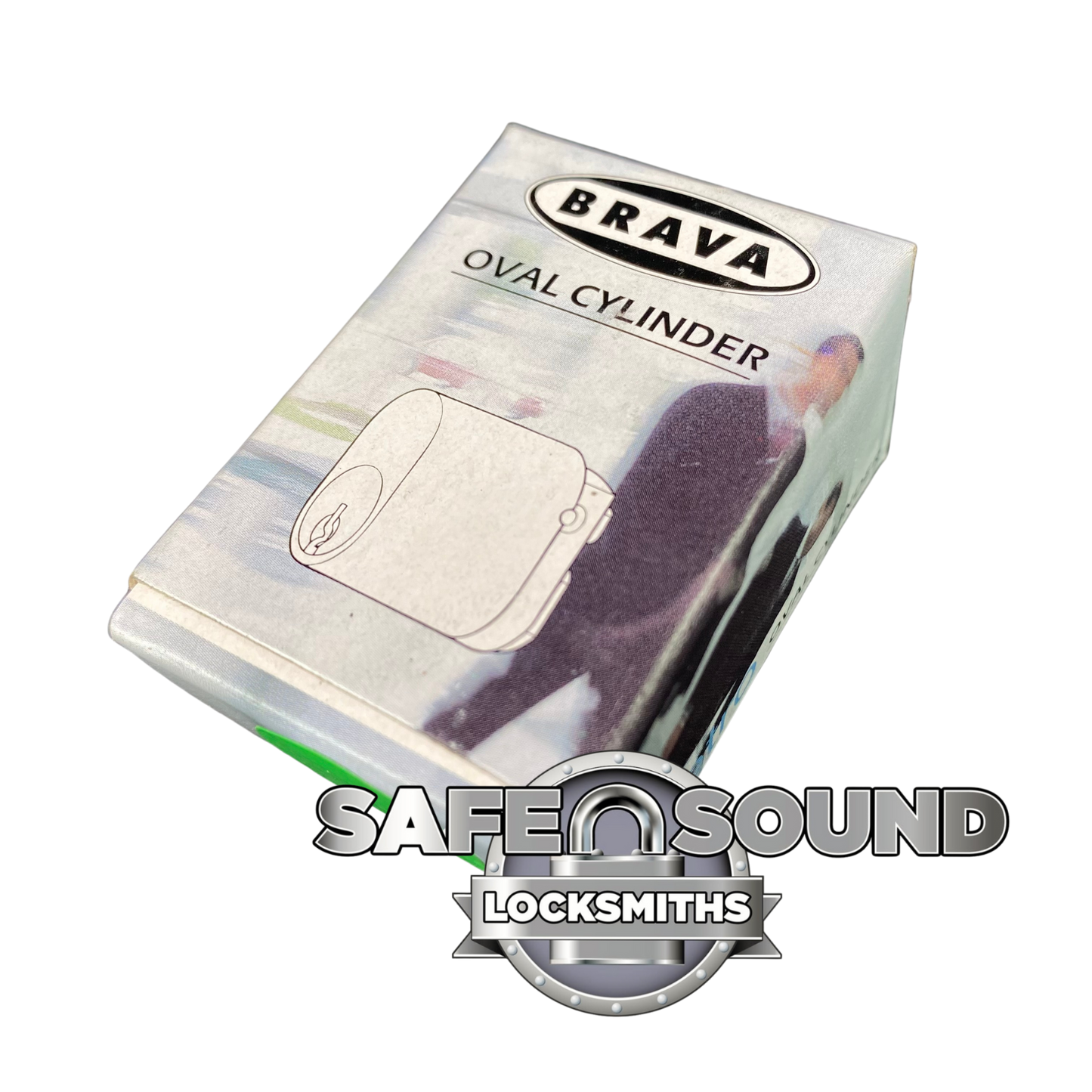 BRAVA Metro 5070 oval cylinder. Suits most oval cylinder mortice locks - Safe and Sound Locksmiths