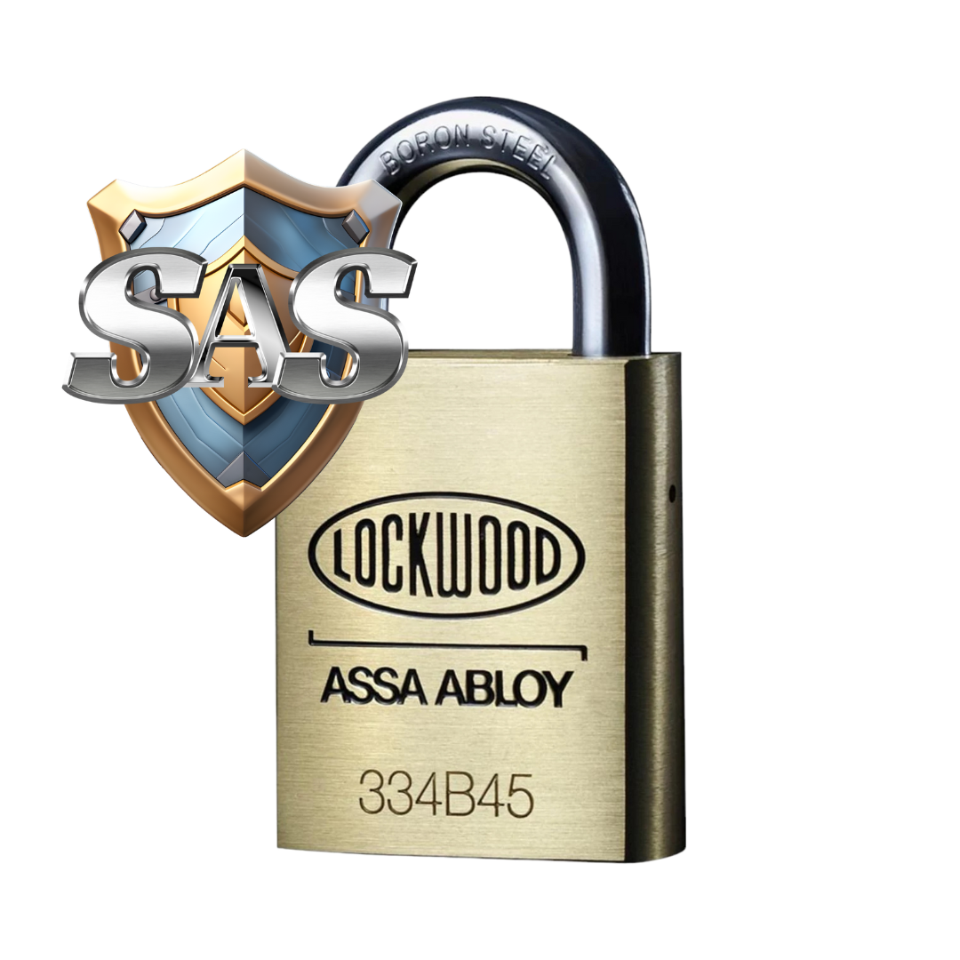 Lockwood High Security 334 Series Brass Padlocks