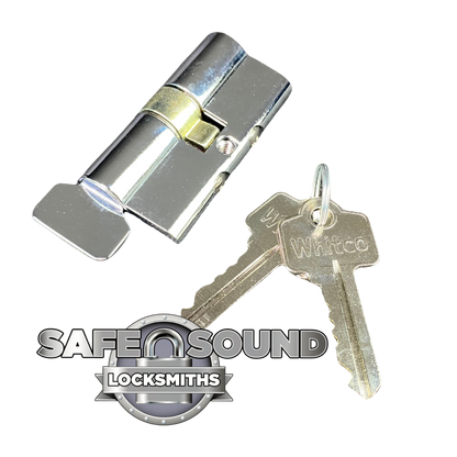 Whitco Euro Single Cylinder and Turn - W845900 - Safe and Sound Locksmiths